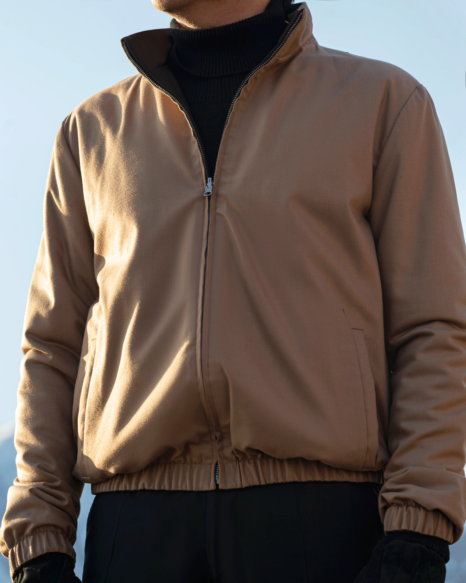 (Bomber Jacket) کاپشن دو رو